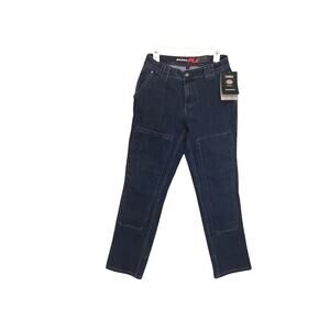 Dickies Women's Renegade Workwear Jeans Flex NWT 6/28 Reg Tool Pockets NWT